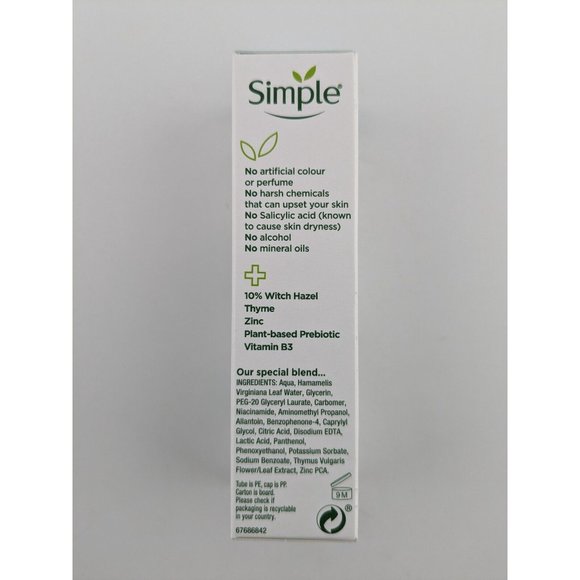 4 x Simple SOS Clearing Booster Long Lasting Shine & Blemish Control 25ml NEW - Picture 4 of 7